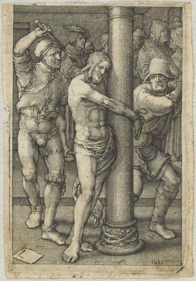 La flagellazione da Lucas van Leyden